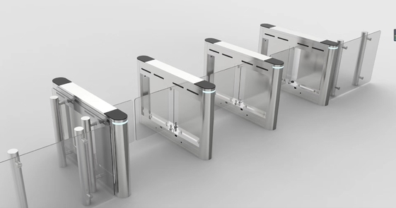 0.3-1.5m Smart Face Recognition Turnstile for Access Control