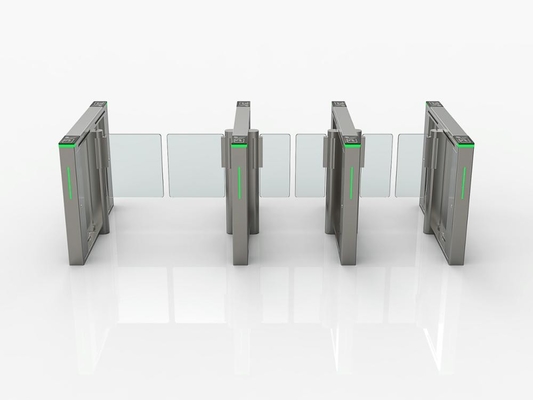 Drehkreuz-Tor IP54 der Sicherheits-SUS304 schließen Bewertung mit Kartenleser ein