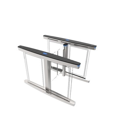 SUS304 Optical Swing Barrier Drehkreuz Taillenhöhe Vollautomatisch