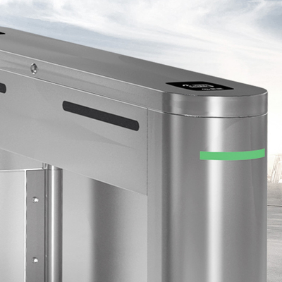 Temperature Measurement Face Recognition Turnstile With 0.3-1.5m Distance